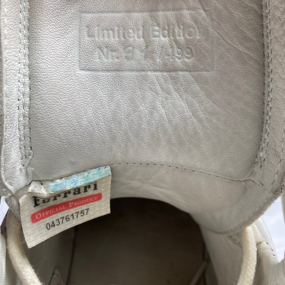 Puma Limitate Ferrari Scuderia White Limited Edition US 7 (only 499 pairs made) - Picture 11 of 12